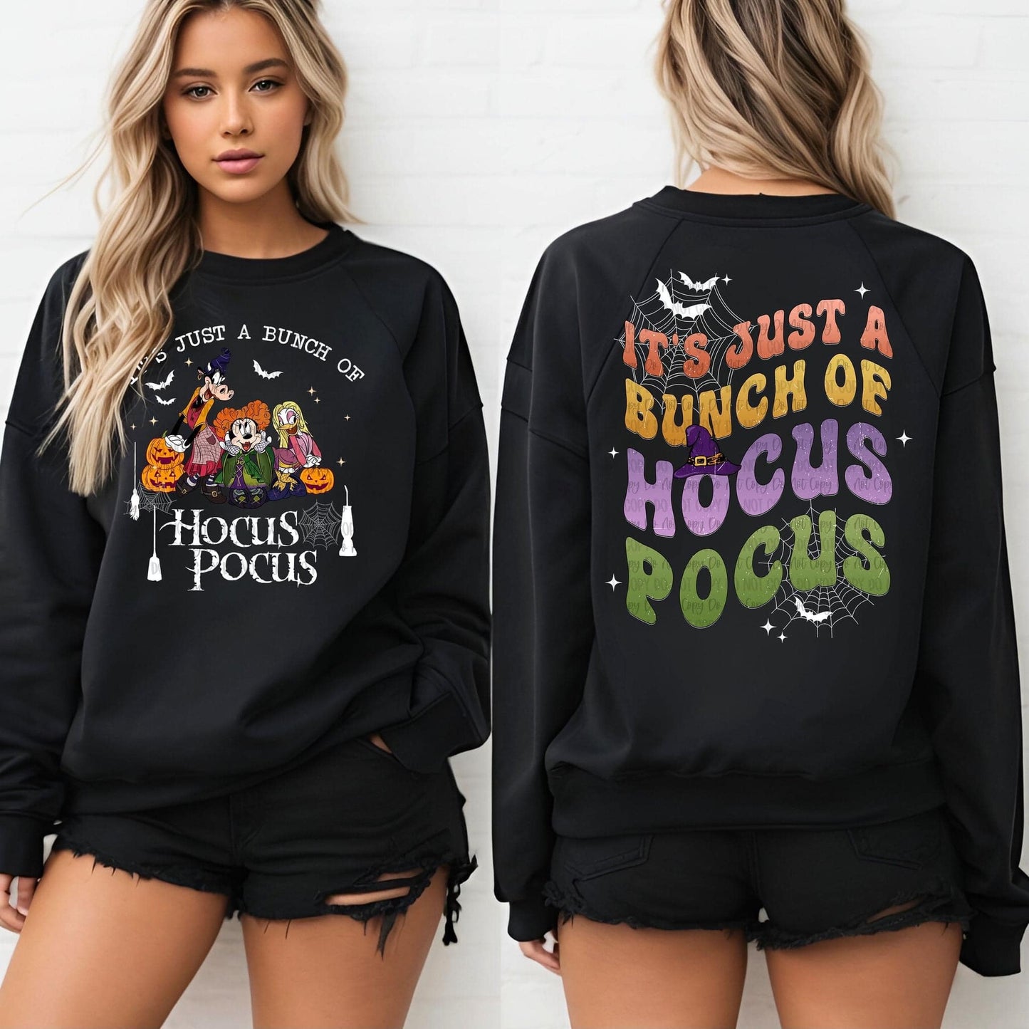 Just a bunch of Sweatshirt (front & back)