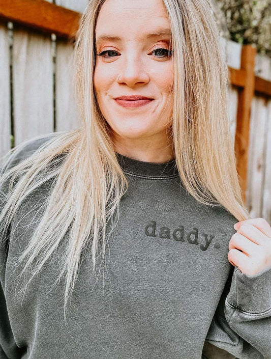 DADDY PUFF PRINT - SWEATSHIRT