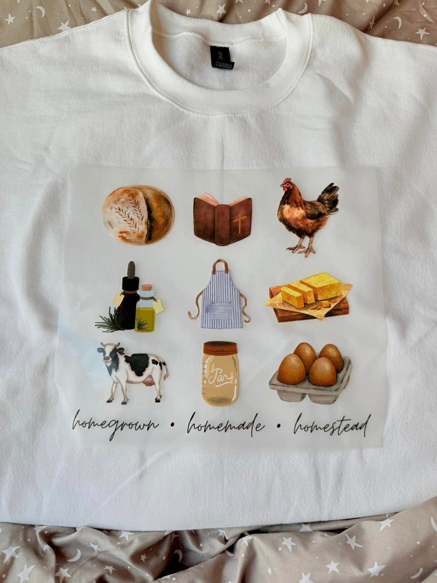 HOMEGROWN HOMEMADE HOMESTEAD -- TEE SHIRT