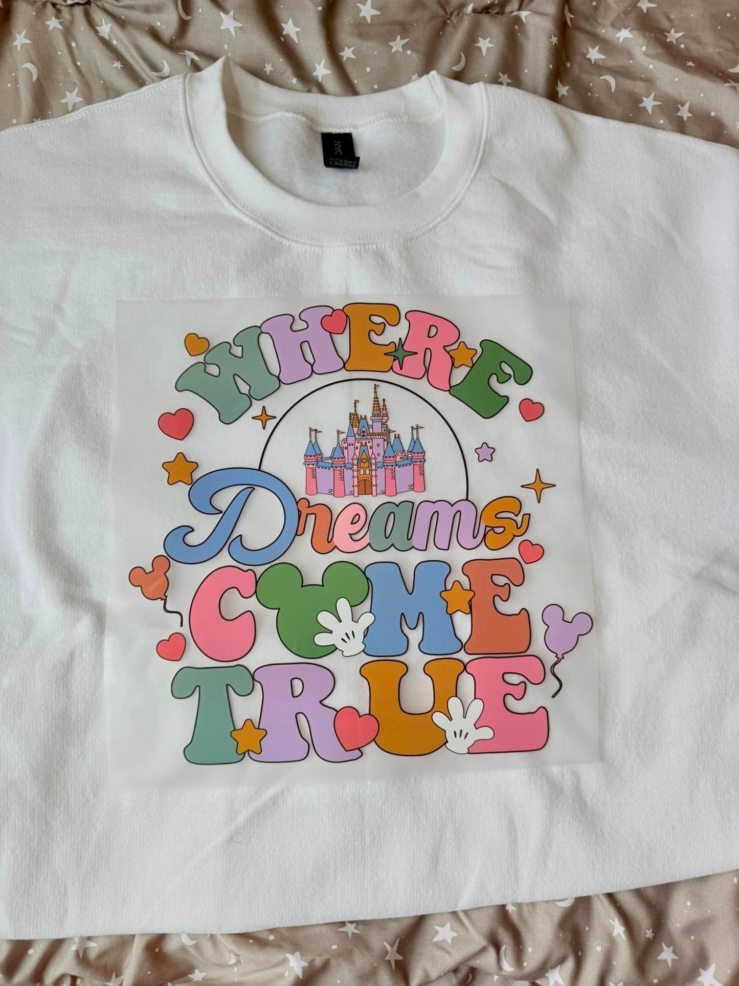 WHERE DREAMS COME TRUE -- TEE SHIRT