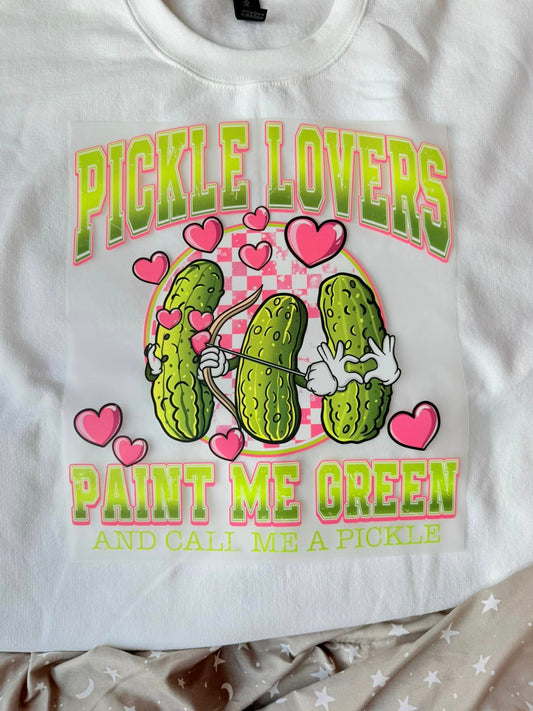 PICKLE LOVERS -- TEE SHIRT