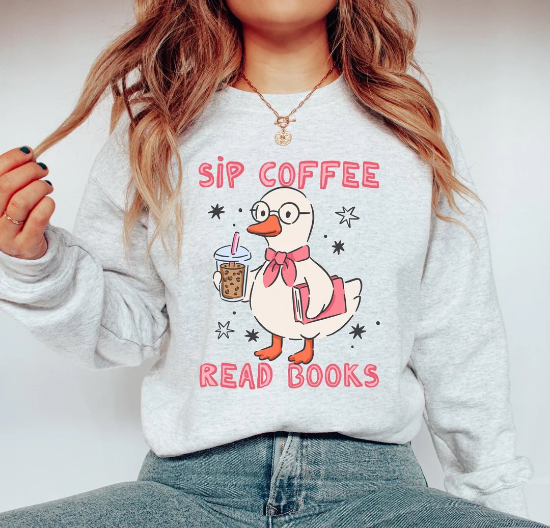 Sip Coffee Read Books