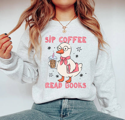 Sip Coffee Read Books