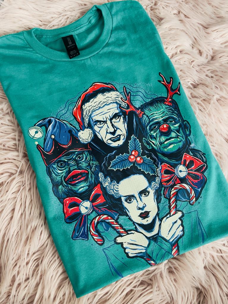 MONSTER CHRISTMAS -- TEE SHIRT