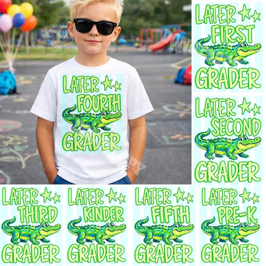 Green Later Gator- Grade Tees