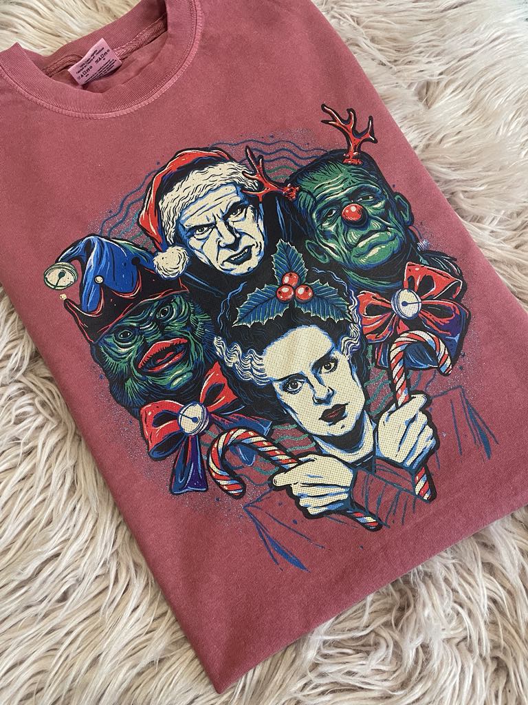 MONSTER CHRISTMAS -- TEE SHIRT