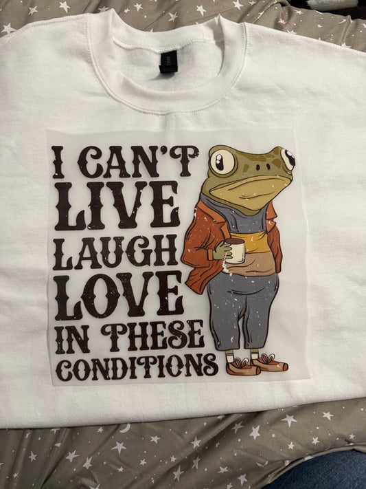 Live Laugh Post -- TEE SHIRT