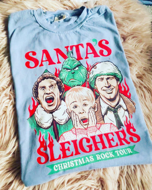 SANTAS SLEIGHERS -- TEE SHIRT