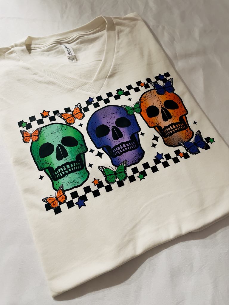 Halloween Skelly TEE SHIRT