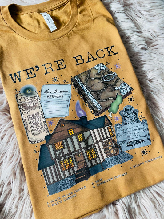 We're Back TEE SHIRT