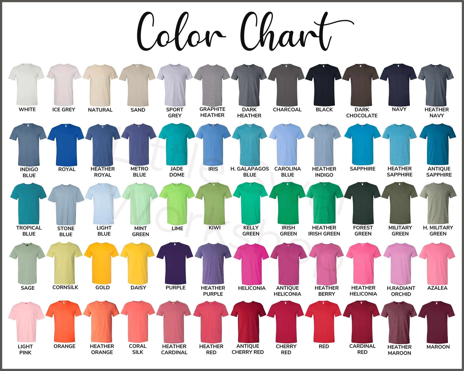 color chart
