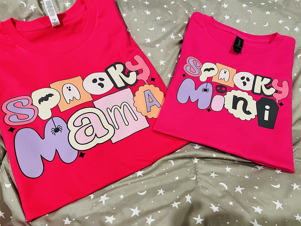 Spooky Mama & Mini TEE SHIRT